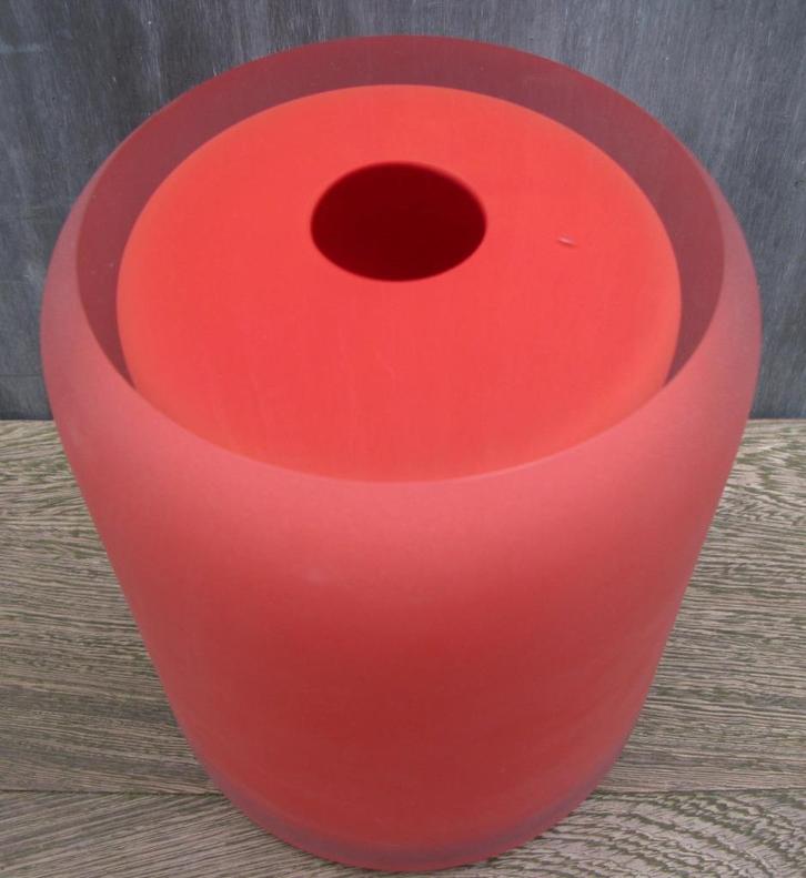 ANNA TORFS BELGIE VAAS GLAS DESIGN, Antiek en Kunst, Kunst | Designobjecten, Ophalen of Verzenden