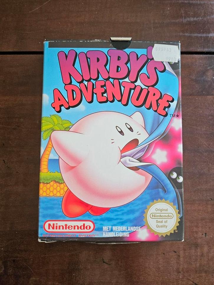 Kirby's Adventure Nintendo Nes, Spelcomputers en Games, Games | Nintendo NES, Zo goed als nieuw, Avontuur en Actie, 1 speler, Vanaf 7 jaar