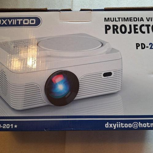 Full HD Bluetooth-projector ingebouwde dvd-speler, Audio, Tv en Foto, Beamers, Nieuw, LCD, Full HD (1080), Ophalen of Verzenden