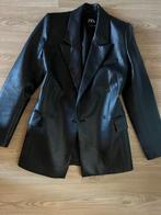 Leren Zara blazer, Kleding | Dames, Ophalen of Verzenden, Zo goed als nieuw, Jasje, Maat 34 (XS) of kleiner
