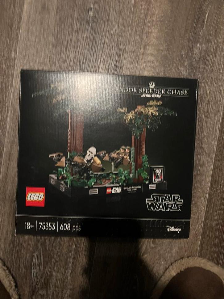 Lego Star Wars Endor Speeder Chase 75353, Kinderen en Baby's, Speelgoed | Duplo en Lego, Zo goed als nieuw, Lego, Complete set