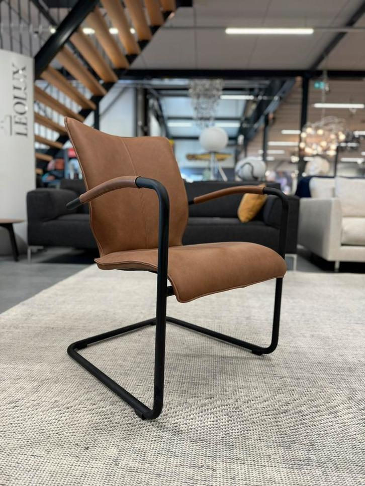 Nieuw Brees new World Luna Fauteuil bruin leer Design stoel, Huis en Inrichting, Fauteuils, Nieuw, Leer, 75 tot 100 cm, Ophalen of Verzenden