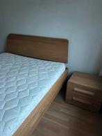 Nieuw bed 140x200 massief eiken incl matras, Huis en Inrichting, Slaapkamer | Complete slaapkamers, Ophalen, Nieuw, Twijfelaar