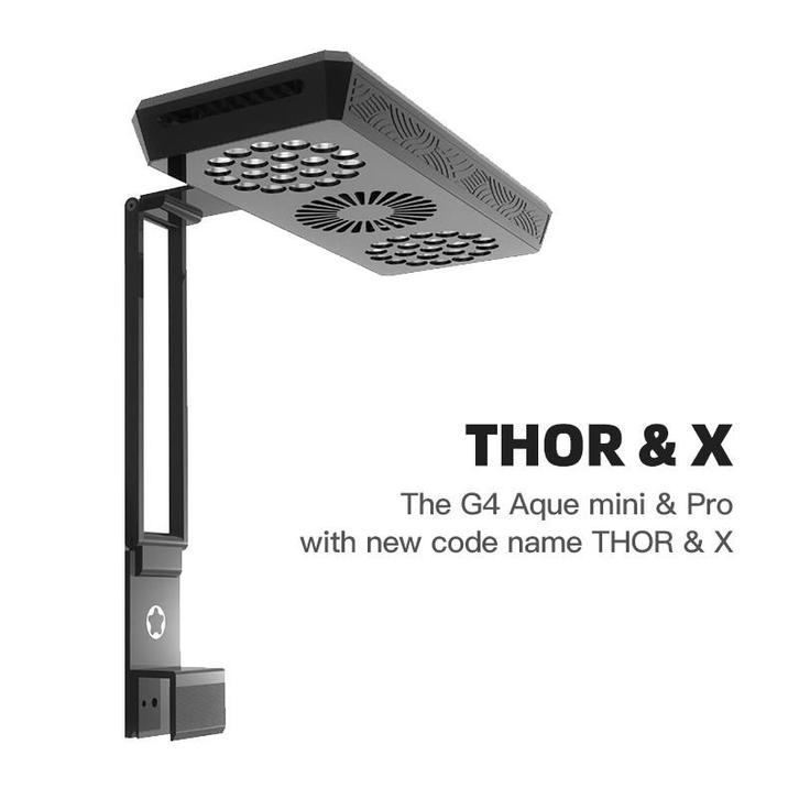 Micmol Thor X Blue 120watt ledlamp, Dieren en Toebehoren, Vissen | Aquaria en Toebehoren, Zo goed als nieuw, Verlichting of Verwarming
