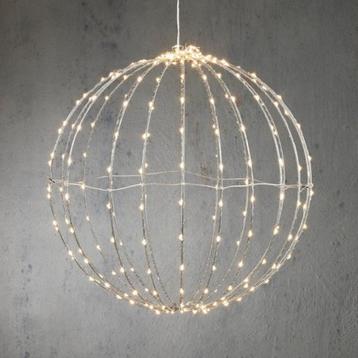 Luca Lighting Kerstverlichting Bal  - Ø50 cm - Zilver beschikbaar voor biedingen