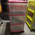 Kunststof ladekast met 3 laden, Huis en Inrichting, Kasten | Ladekasten, Ophalen, Gebruikt, 3 of 4 laden, Minder dan 100 cm