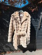 Imitatie bondjas  met riem, Dutch Elements, Beige, Maat 42/44 (L), Ophalen of Verzenden