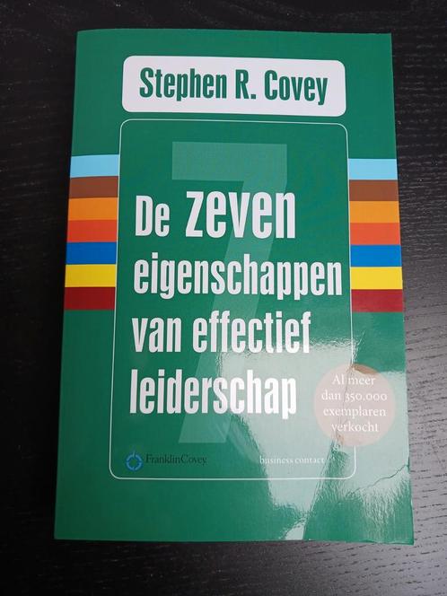 De zeven eigenschappen van effectief leiderschap, Boeken, Advies, Hulp en Training, Zo goed als nieuw, Ophalen of Verzenden