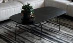 Salontafel metaal zwart, Ophalen, 100 tot 150 cm, 50 tot 100 cm, Zo goed als nieuw