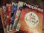 Happinez 2017 - 6 nummers in zeer goede staat, Boeken, Ophalen of Verzenden, Zo goed als nieuw
