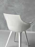 Kab eetkamerstoel Karim Rashid Frighetto Italy design stoel, Gebruikt, Wit, Design, Leer