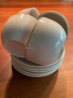 Espressokopjes en Schoteltjes - Set van 4, Ophalen of Verzenden