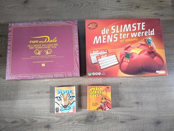Bordspellen en kaartspellen - o.a. Van Dale, Slimste Mens beschikbaar voor biedingen