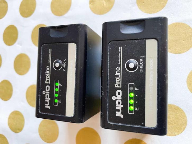 Jupio Proline batterijen, Audio, Tv en Foto, Accu's en Batterijen, Zo goed als nieuw, Oplaadbaar, Ophalen of Verzenden