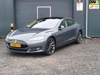 Tesla Model S 85 Base / Pano / Nap / Free Supercharge, Auto's, Tesla, Achterwielaandrijving, Gebruikt, Zwart, 367 pk