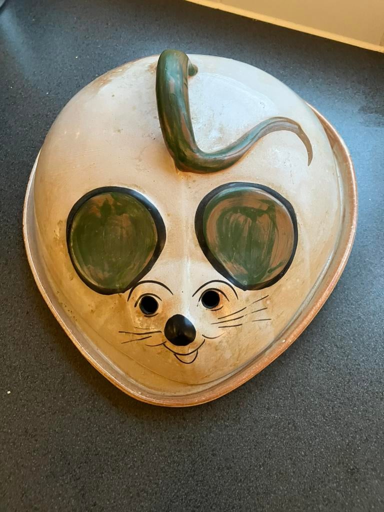 Te gekke, kaasstolp uit Frankrijk, Ophalen of Verzenden, Zo goed als nieuw, Glas, Overige stijlen