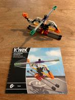 K'NEX Helikopter Bouwset, Ophalen of Verzenden, Zo goed als nieuw, Complete set, Lego