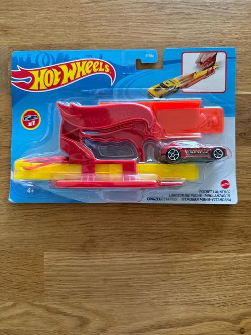 Hot Wheels Pocket Launcher, Kinderen en Baby's, Speelgoed | Racebanen, Nieuw, Racebaan, Handmatig, Hot Wheels, Ophalen
