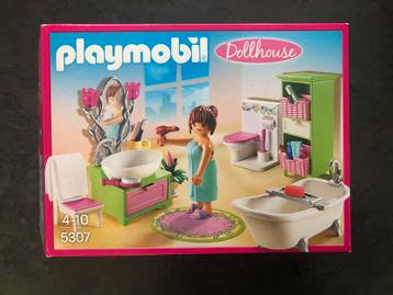 Playmobil dollhouse: badkamer met bad op pootjes (5307) beschikbaar voor biedingen