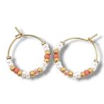 Luclo Arts Zomer Creolen #44 - Miyuki Beads, Overige materialen, Hangers, Nieuw, Ophalen of Verzenden