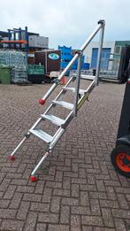 aanbouw steigertrap 5 treden, Ophalen, Trap, Zo goed als nieuw, Opvouwbaar of Inschuifbaar