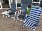 Opklap stoelen 7.50 per stuk, Caravans en Kamperen, Ophalen, Zo goed als nieuw, Campingstoel