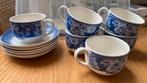 Wedgwood Home Vintage blue 6 x kop&schotel, Nieuw, Wedgwood, Kop(pen) en/of Schotel(s), Ophalen of Verzenden