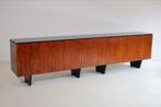 XL midcentury dressoir sideboard 3 meter lang jaren 60, Ophalen, Gebruikt, 200 cm of meer, 25 tot 50 cm