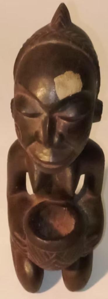 Afrikaans houten hardhouten handgesneden beeld, Antiek en Kunst, Kunst | Beelden en Houtsnijwerken, Ophalen