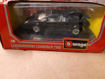  VRAGO.  Lamborghini contact '88  zwart beschikbaar voor biedingen