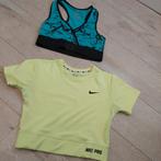 Nike sport/gym tops. Cropstops buiktruitje s, Ophalen of Verzenden, Zo goed als nieuw, Zwart, Fitness of Aerobics