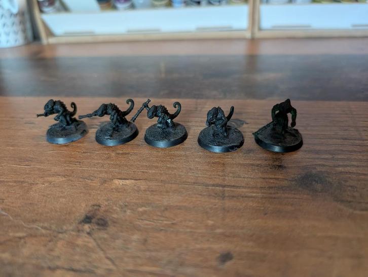 Warhammer; Age of Sigmar/The Old World; Chameleons (3dp), Hobby en Vrije tijd, Wargaming, Zo goed als nieuw, Warhammer, Figuurtje(s)