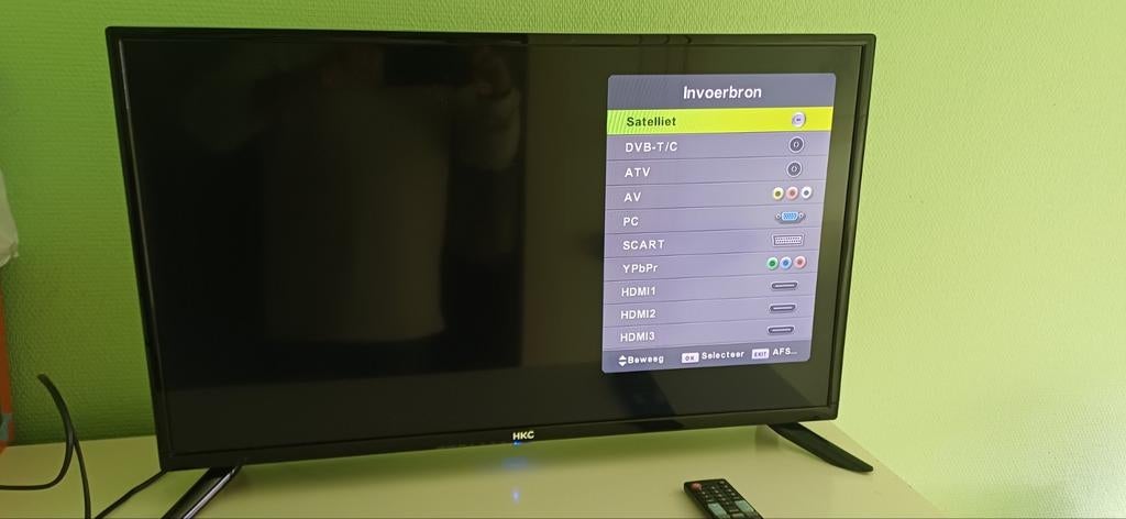 HKC 32" LED TV - Goedkoop en functioneel!, Overige merken, 50 Hz, HD Ready (720p), Ophalen of Verzenden