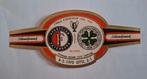 Oud uniek sigarenbandje Feyenoord - Celtic (1970), Ophalen of Verzenden, Zo goed als nieuw, Feyenoord, Poster, Plaatje of Sticker