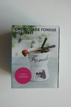 Nieuwe Chocoladefondue servies fondue sauzen, Ophalen of Verzenden, Nieuw, Aardewerk, Schaal of Schalen