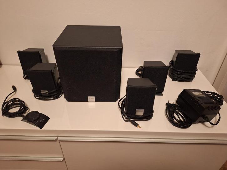 Creative Inspire 5.1 5300 speakerset, Computers en Software, Pc speakers, Gebruikt, Audiokanaal 5.1, Ophalen of Verzenden