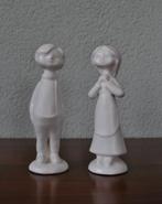 Vintage Beeldje Figuur Jongen en Meisje 13 cm, Ophalen of Verzenden