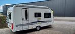 Hobby De Luxe 440 sf een keurige caravan, vakantie klaar, Caravans en Kamperen, Caravans, 75 kg, Hobby, Schokbreker, Treinzit