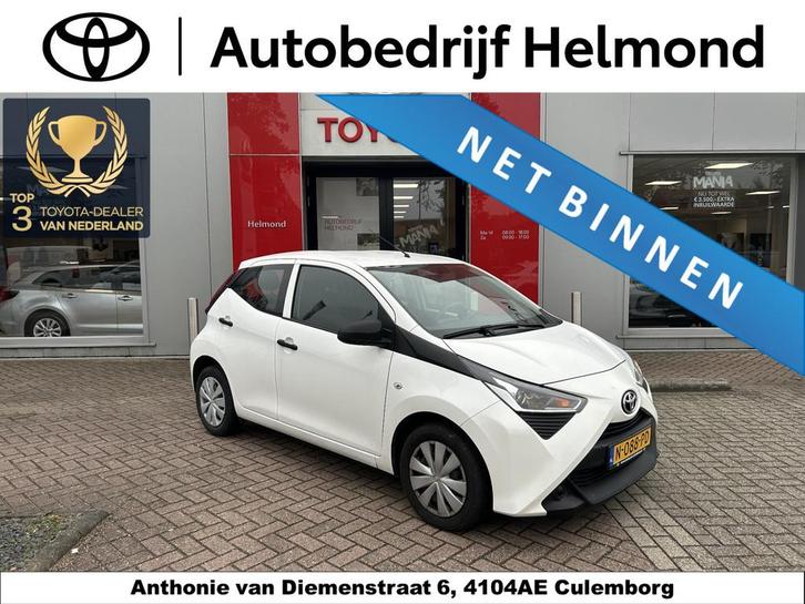 Toyota Aygo 1.0 VVT-i x-fun, Auto's, Toyota, Bedrijf, Te koop, Aygo, ABS, Airbags, Airconditioning, Alarm, Centrale vergrendeling
