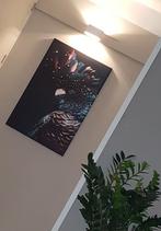 Cockatoo op Canvas 70/100, Huis en Inrichting, Woonaccessoires | Wanddecoraties, Ophalen of Verzenden, Zo goed als nieuw