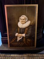 Reclamebord Elisabeth Bas Sigaren, Verzamelen, Ophalen of Verzenden, Gebruikt, Reclamebord