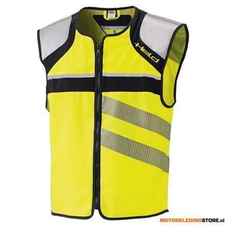 Held Flashlight II Reflectievest Fluor, Zwart-Neon Geel, Motoren, Kleding | Motorkleding, Nieuw met kaartje, Ophalen of Verzenden