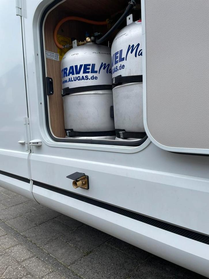 Navulbare lpg flessen Aluminium, Caravans en Kamperen, Camper-accessoires, Nieuw, Ophalen