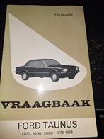 Vraagbaak Ford Taunus, Ophalen of Verzenden, Zo goed als nieuw, Ford