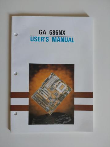 Gigabyte GA-686NX handleiding beschikbaar voor biedingen