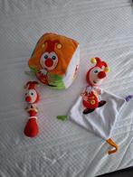 Jokie babyspeelgoed set, Ophalen of Verzenden, Zo goed als nieuw, Rammelaar, Met geluid