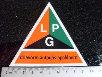 sticker lpg drievorm autogas apeldoorn logo beschikbaar voor biedingen