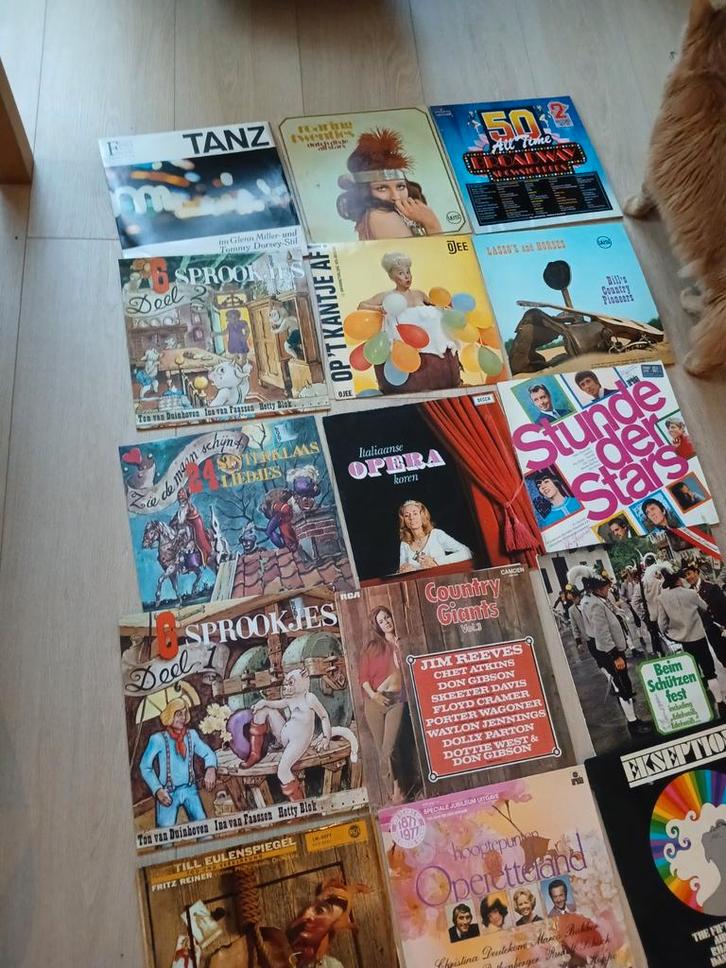 Vintage Vinyl LP Collectie - Diverse Genres, Cd's en Dvd's, Vinyl | Overige Vinyl, Gebruikt, 12 inch, Ophalen of Verzenden