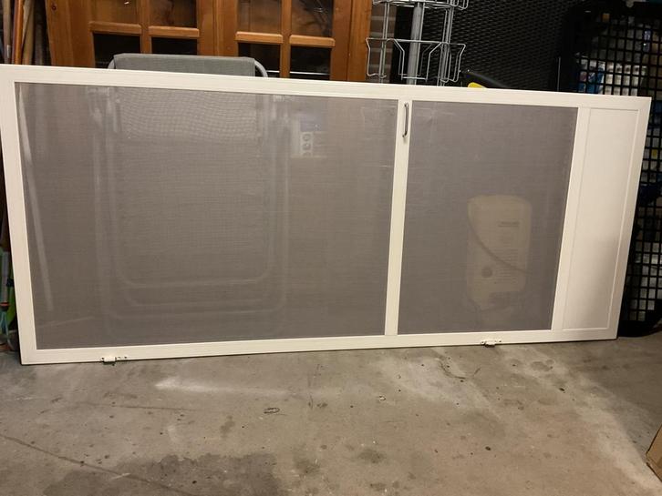 Schitterende kwaliteit stevig mooie hordeur maat gemaakt Wit, Doe-het-zelf en Verbouw, Deuren en Horren, Zo goed als nieuw, Binnendeur