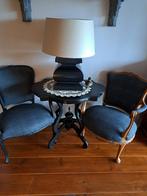 Antieke stoeltjes opnieuw bekleed, Ophalen, Zo goed als nieuw, Overige merken